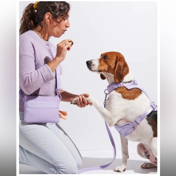 Wild One Dog Treat Pouch Lilac - Picture 2 of 10